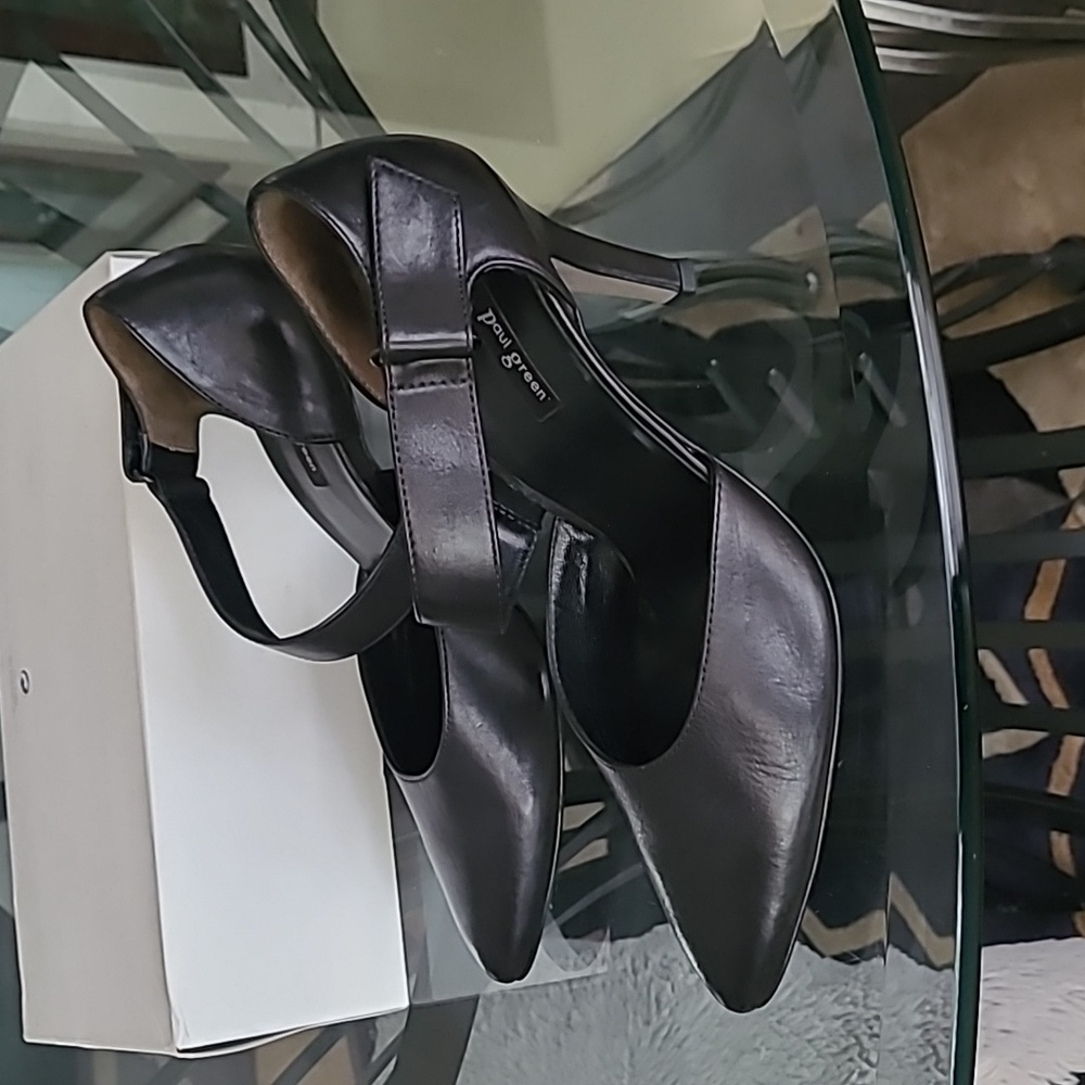 Paul Green Black Heels